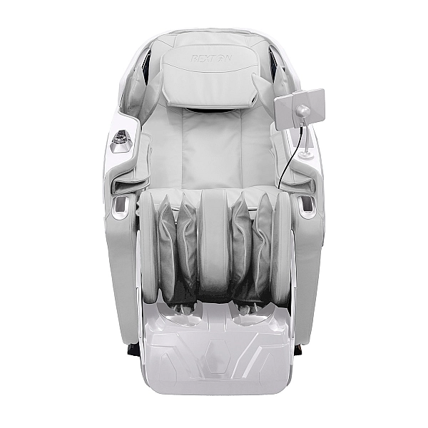ПОСЛЕДНА БРОЙКА - Професионален Масажен Стол REXTON RK09S-BG с 3D масаж и 7-инчов интерактивен тъч дисплей