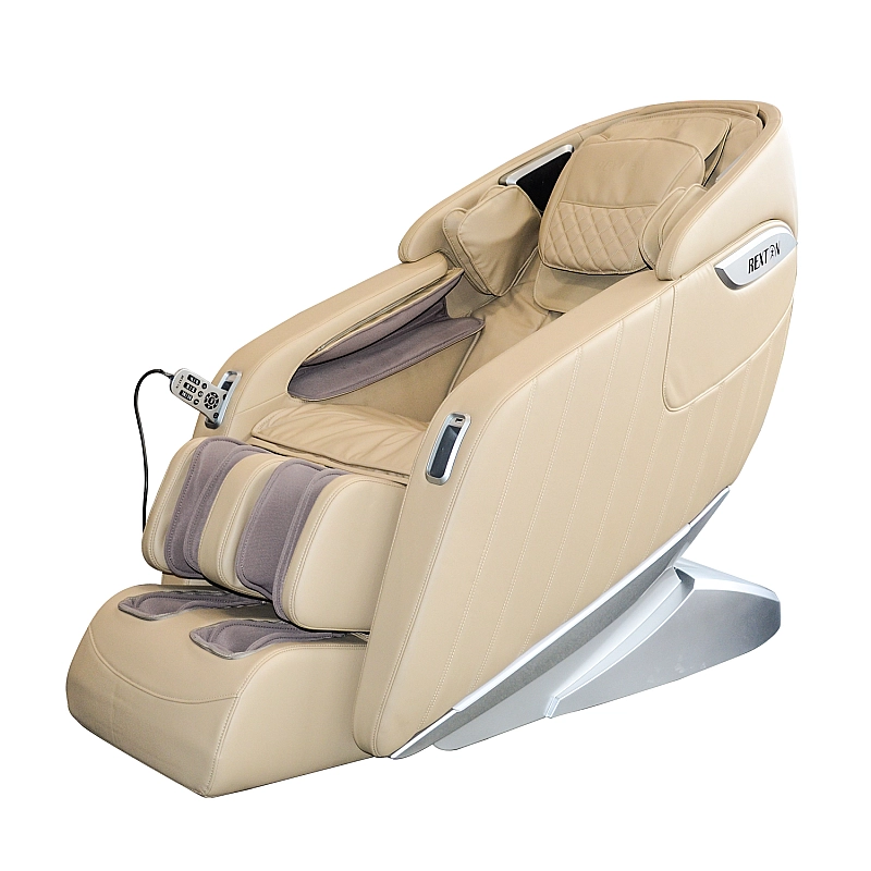 Професионален Масажен Стол REXTON Z1-Champagne с 3D масаж и Bluetooth