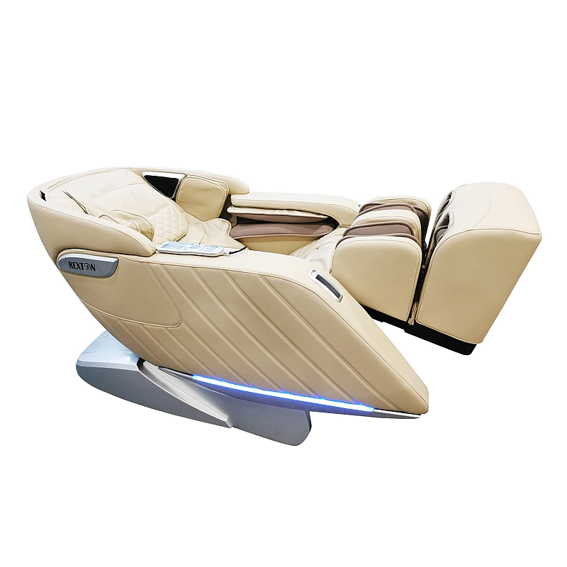 Професионален Масажен Стол REXTON Z1-Champagne с 3D масаж и Bluetooth