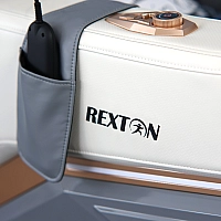 Професионален Масажен Стол REXTON Z22-Grey с 3D, Шиацу и Суинг масаж